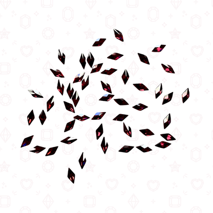 Mini CZ Diamonds 1.5mm x 3mm  - Crystals for Tooth Gems & Nail Art