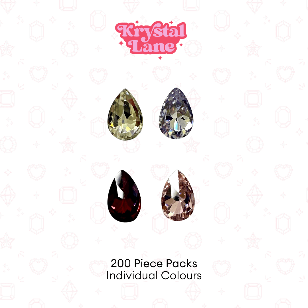 Mini Pear 2mm x 3mm  - Bulk Pack