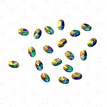 Mini Oval 2mm x 3mm  - Bulk Pack