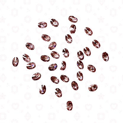 Mini Oval 2mm x 3mm  - Bulk Pack