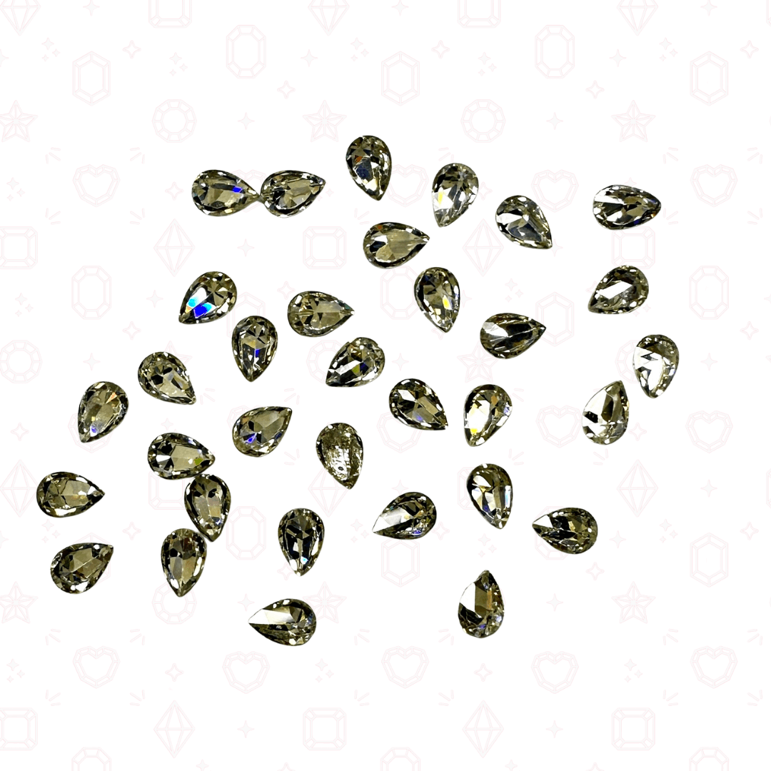 Mini Pear 2mm x 3mm  - Bulk Pack