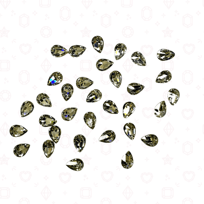 Mini Pear 2mm x 3mm  - Bulk Pack