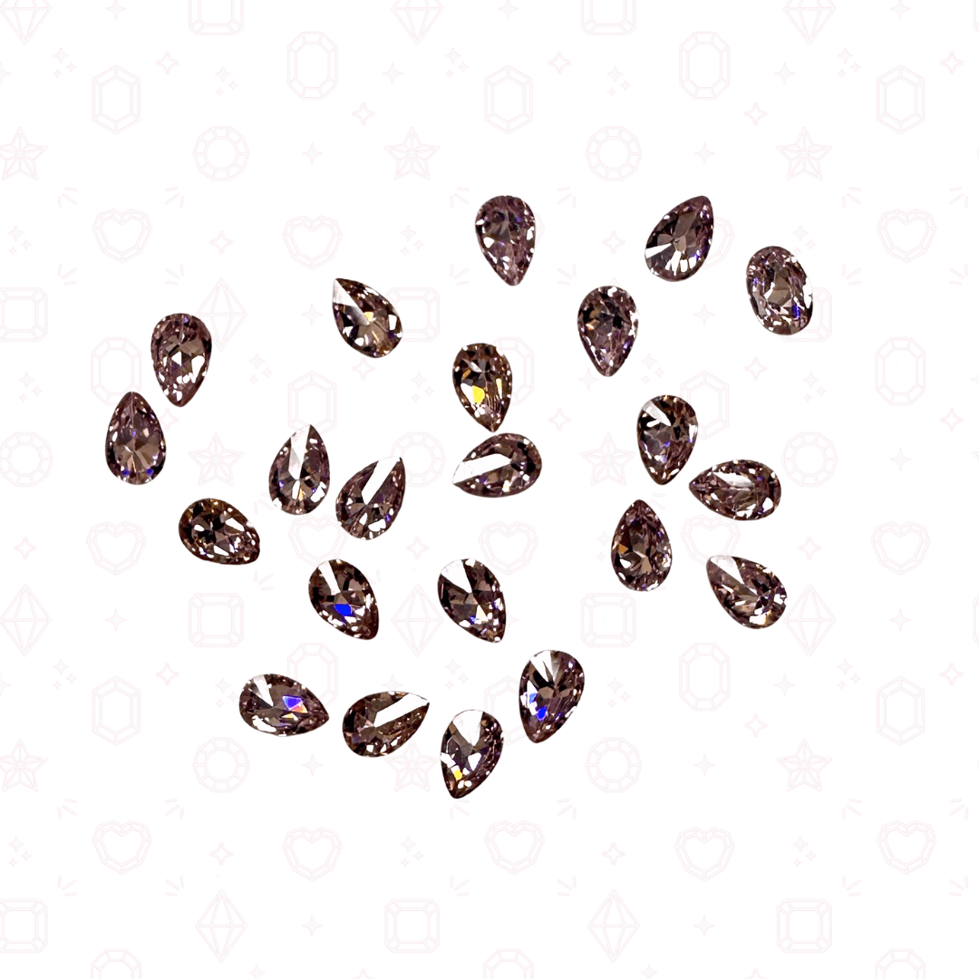 Mini Pear 2mm x 3mm  - Bulk Pack